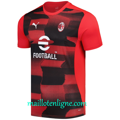 Thai Maillot AC Milan Pre Match 2024 2025 maillotenligne 10505