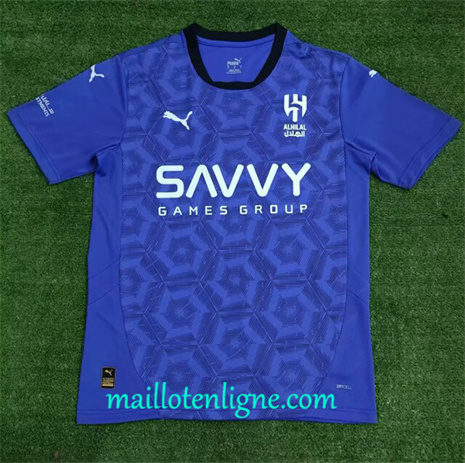 Thai Maillot Al Hilal Third 2024 2025 maillotenligne 10001