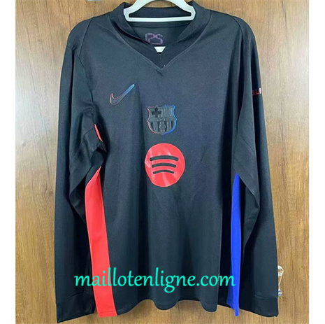 Thai Maillot Barcelone Exterieur Manche Longue 2024 2025 maillotenligne 10221