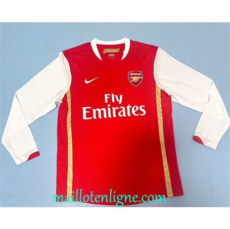 Thai Maillot Retro Arsenal Domicile Manche Longue 2006-07 maillotenligne 10480