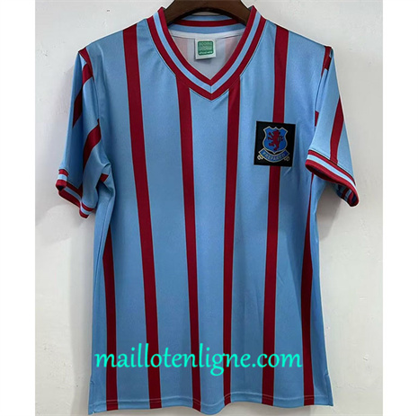 Thai Maillot Retro Aston Villa Domicile 1957 maillotenligne 10482