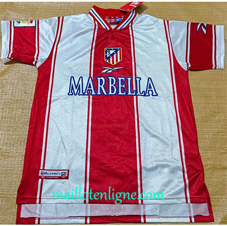 Thai Maillot Retro Atletico de Madrid Domicile 1999-00 maillotenligne 10439