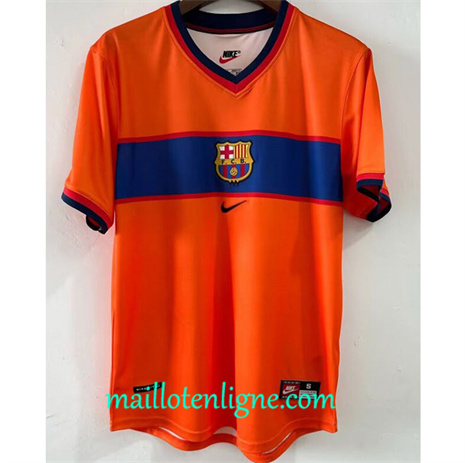 Thai Maillot Retro Barcelone Exterieur 1999 maillotenligne 10442