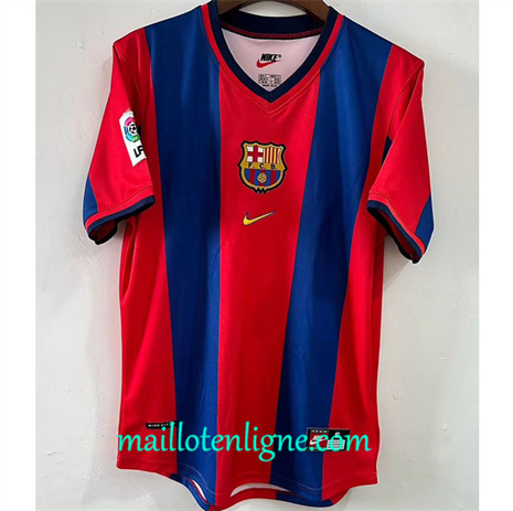 Thai Maillot Retro Barcelone Domicile 1998 maillotenligne 10444