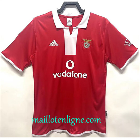 Thai Maillot Retro Benfica Domicile 2004-05 maillotenligne 10419