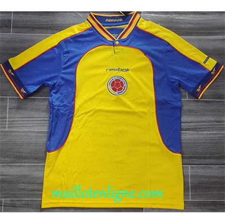 Thai Maillot Retro Colombie Domicile 2001 maillotenligne 10469