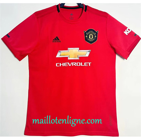 Thai Maillot Retro Manchester United Domicile 2019-20 maillotenligne 10495