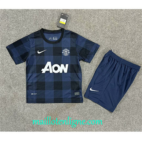 Thai Maillot Retro Manchester United Enfant Exterieur 2013-14 maillotenligne 10497