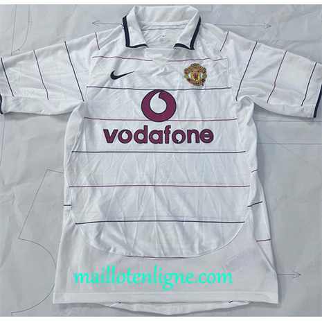 Thai Maillot Retro Manchester United Exterieur 2004-06 maillotenligne 10498