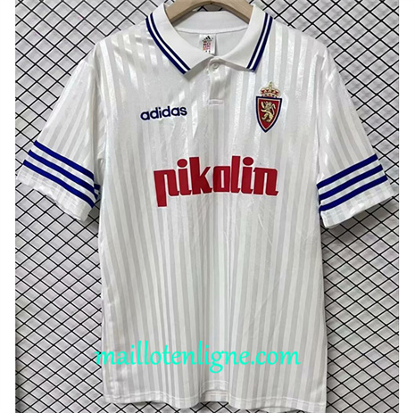 Thai Maillot Retro Real Saragosse Domicile 1995-96 maillotenligne 10457