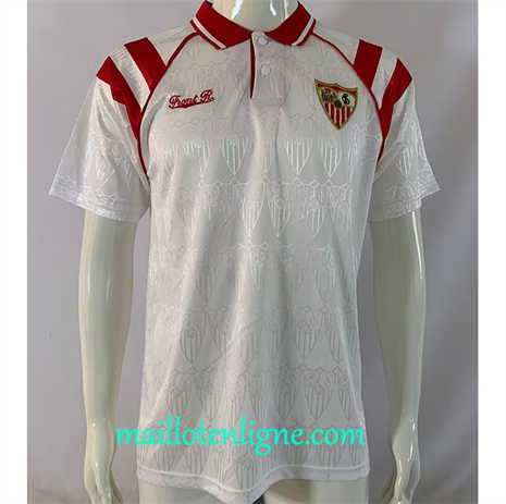 Thai Maillot Retro Séville Domicile 1992-93 maillotenligne 10463