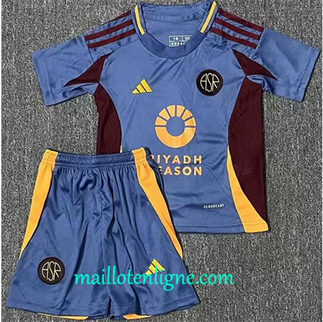 Thai Maillot AS Roma Enfant Third 2024 2025 maillotenligne 10191