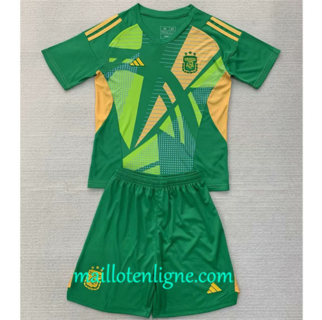 Thai Maillot Argentine Enfant Gardien De But 2024 2025 maillotenligne 10135