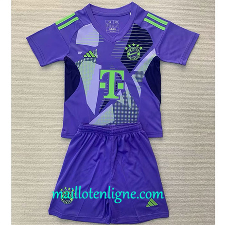 Thai Maillot Bayern Munich Enfant Gardien De But Violet 2024 2025 maillotenligne 10082