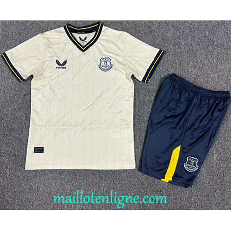 Thai Maillot Everton Enfant Third 2024 2025 maillotenligne 10160