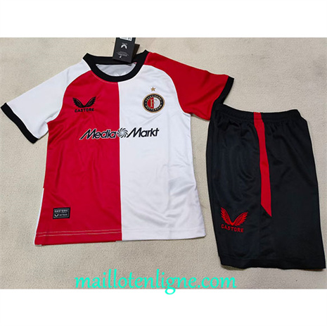 Thai Maillot Feyenode Enfant Domicile 2024 2025 maillotenligne 10070