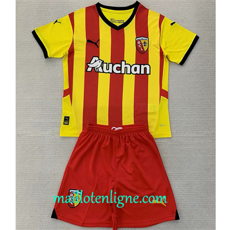 Thai Maillot Lens Enfant Domicile 2024 2025 maillotenligne 10125