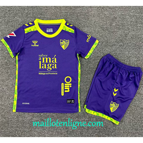 Thai Maillot Malaga Enfant Exterieur 2024 2025 maillotenligne 10104