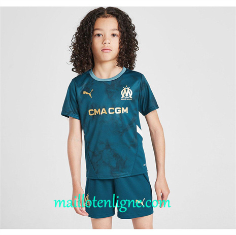 Thai Maillot Marseille Enfant Exterieur 2024 2025 maillotenligne 10129