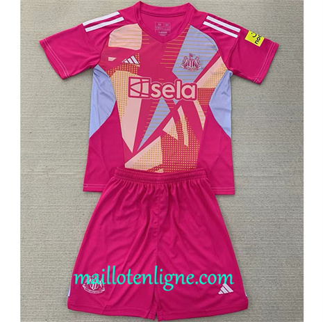 Thai Maillot Newcastle United Enfant Gardien De But Rose 2024 2025 maillotenligne 10171