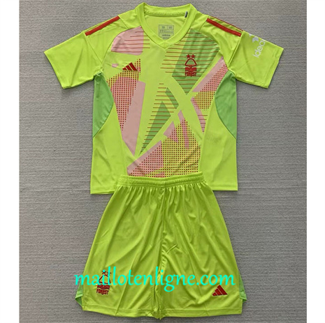 Thai Maillot Nottingham Forest Enfant Gardien De But Vert 2024 2025 maillotenligne 10176