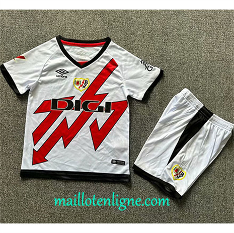 Thai Maillot Rayo Vallecano Enfant Domicile 2024 2025 maillotenligne 10110