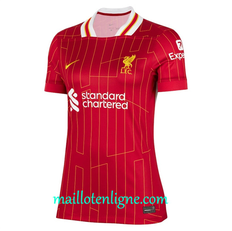 Thai Maillot Liverpool Femme Domicile 2024 2025 maillotenligne 10214