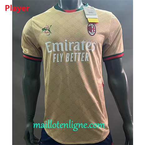 Thai Maillot Player AC Milan X Gucci spéciale 2024 2025 maillotenligne 10373