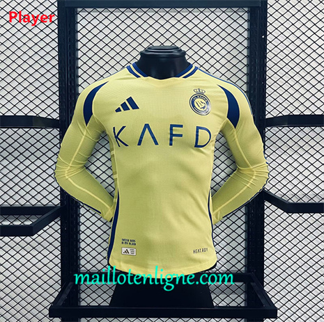 Thai Maillot Player Al-Nassr FC Domicile Manche Longue 2024 2025 maillotenligne 10300