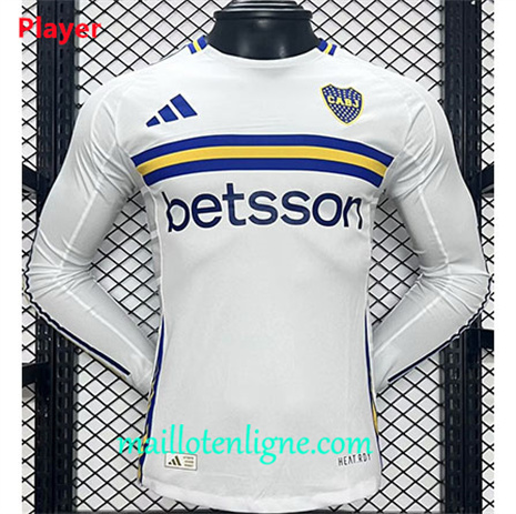 Thai Maillot Player Boca Juniors Exterieur Manche Longue 2024 2025 maillotenligne 10303