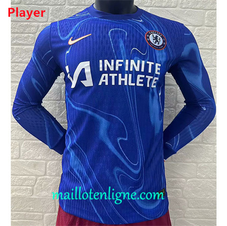 Thai Maillot Player Chelsea Domicile Manche Longue 2024 2025 maillotenligne 10355