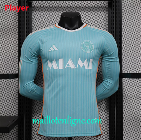 Thai Maillot Player Inter Miami Third Manche Longue 2024 2025 maillotenligne 10307