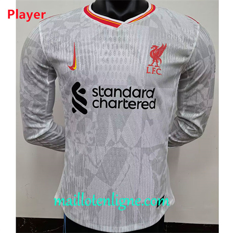 Thai Maillot Player Liverpool Third Manche Longue 2024 2025 maillotenligne 10360