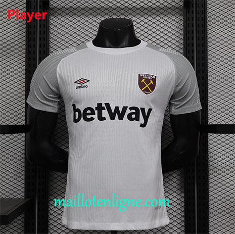 Thai Maillot Player West Ham Third 2024 2025 maillotenligne 10370