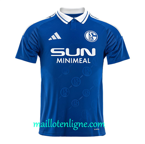 Thai Maillot Schalke 04 Domicile 2024 2025 maillotenligne 10049