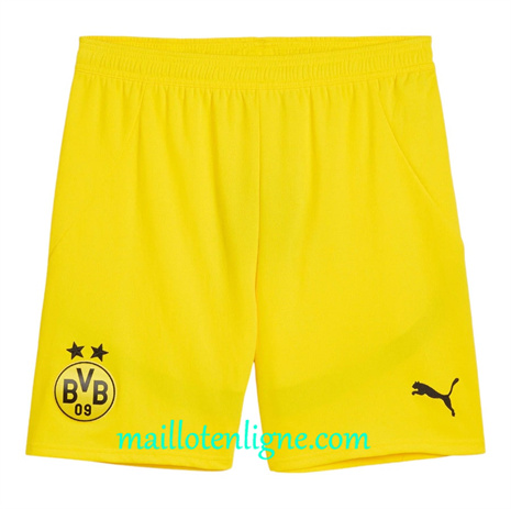 Thai Maillot Borussia Dortmund Short Exterieur Jaune 2024 2025 maillotenligne 10539