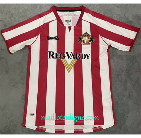 Thai Maillot Retro Sunderland Domicile 2005-06 ligne 46436