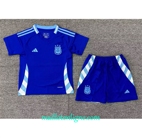 Thai Maillot Argentine Enfant Exterieur 2024 2025 ligne 46468