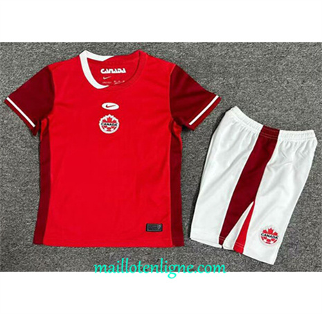 Thai Maillot Canada Enfant Domicile 2024 2025 ligne 46355