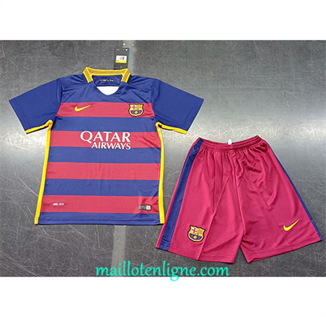 Thai Maillot Retro Barcelone Enfant Domicile 2015-16 ligne 46345