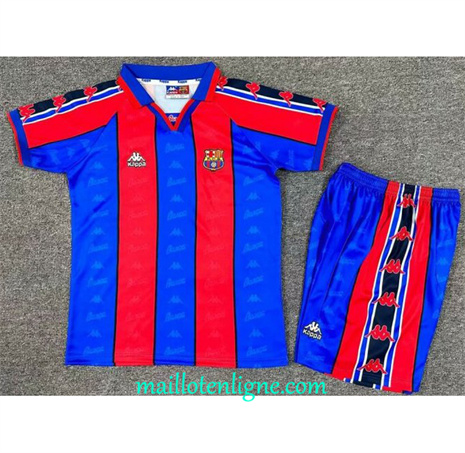 Thai Maillot Retro Barcelone Enfant Domicile 1995-97 ligne 46346