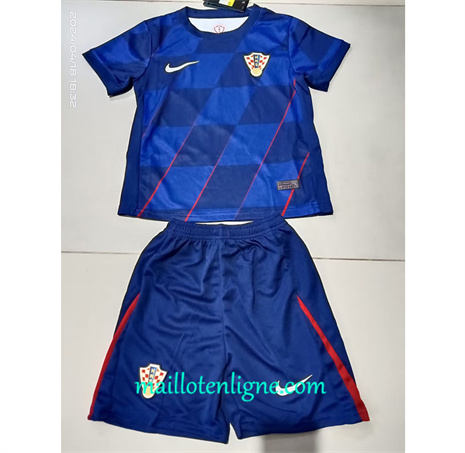 Thai Maillot Croatie Enfant Exterieur 2024 2025 ligne 46361