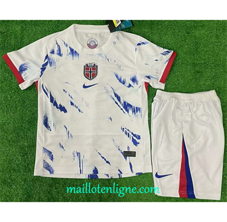 Thai Maillot Norvège Enfant Exterieur 2024 2025 ligne 46368