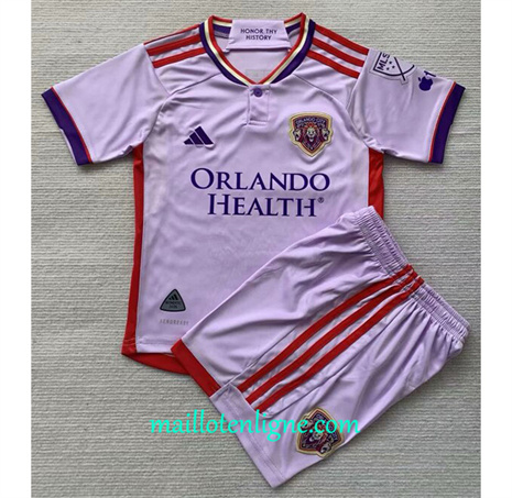 Thai Maillot Orlando City Enfant Exterieur 2024 2025 ligne 46461