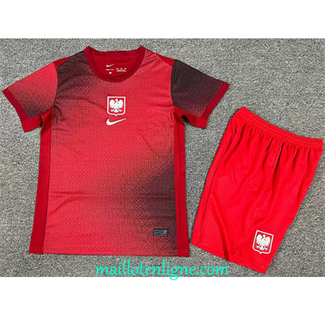 Thai Maillot Pologne Enfant Exterieur 2024 2025 ligne 46372