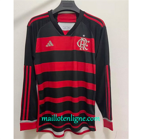 Thai Maillot Flamengo Domicile Manche Longue 2024 2025 ligne 46343