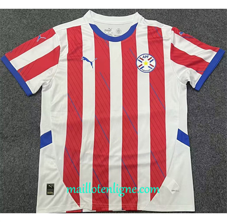 Thai Maillot Paraguay Domicile 2024 2025 ligne 46387