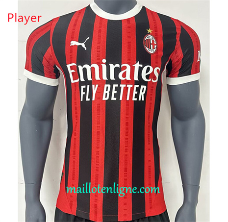 Thai Maillot Player AC Milan Domicile 2024 2025 ligne 46421