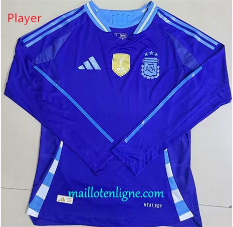 Thai Maillot Player Argentine Exterieur Manche Longue 2024 2025 ligne 46411