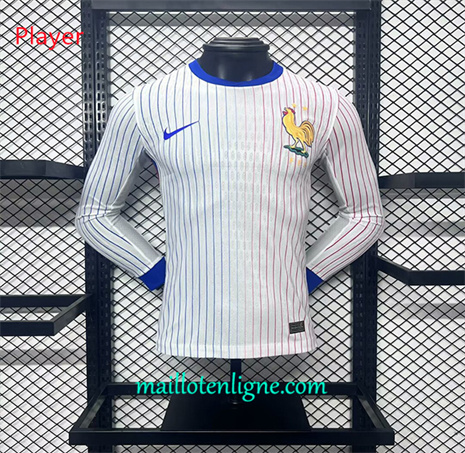 Thai Maillot Player France Exterieur Manche Longue 2024 2025 ligne 46413